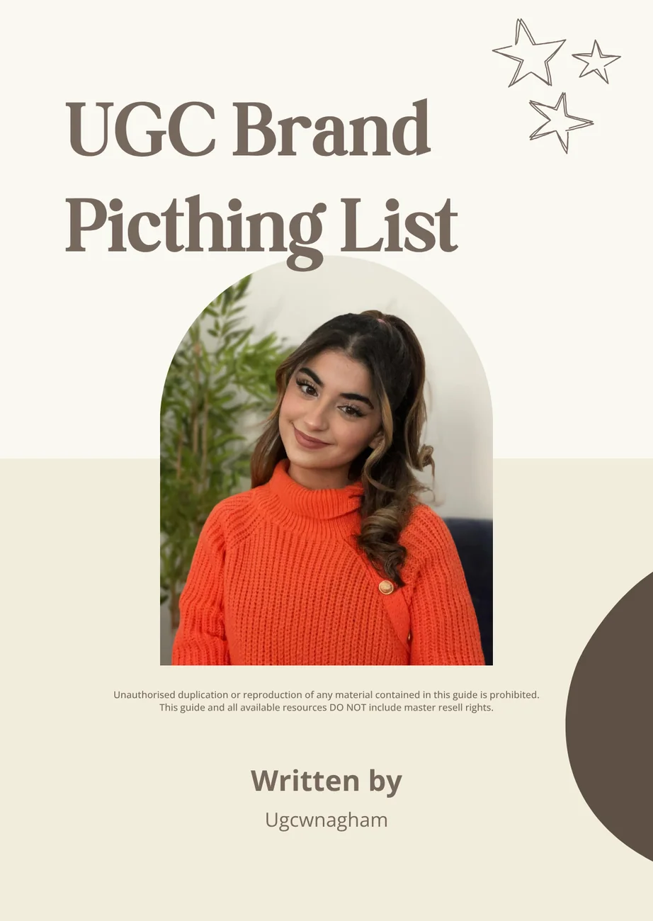 UGC Brands List